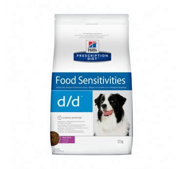 PD d/d корм для собак аллерг. (утка/рис) 5 кг